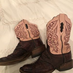 Ladies Lucchese boots sz 8 1/2